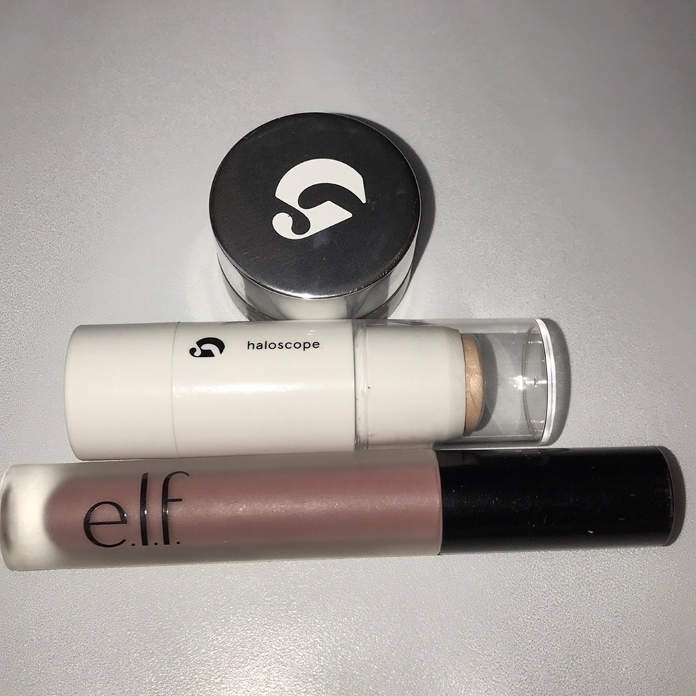 Glossier Highlighter+Concealer/ Free Gift